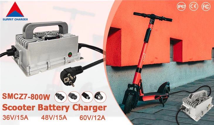 Elektr skuterlar uchun portativ zaryadlovchi qurilmalar